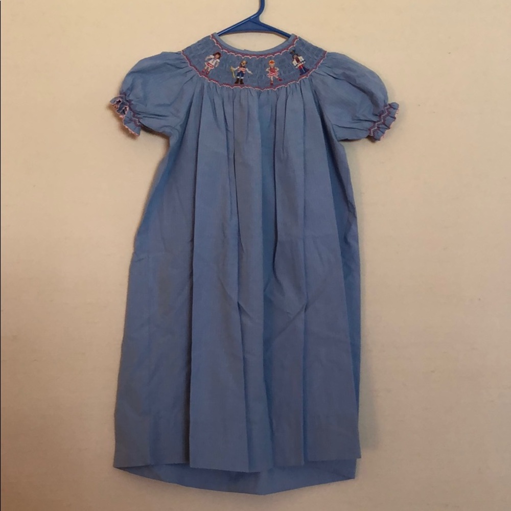Orient Expressed Nutcracker Smocked Dress Size 5